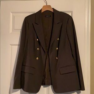 Dark green blazer